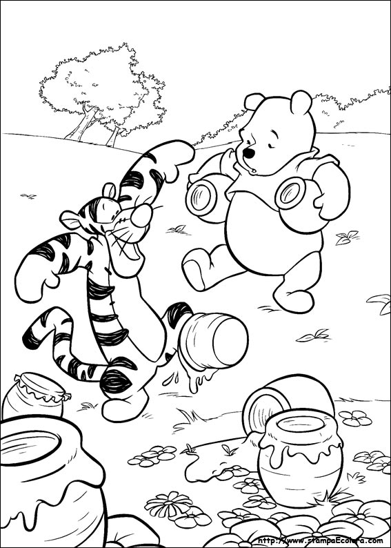 Disegni Winnie the Pooh